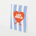 Heyday - Geboortekaart - Gronings - Laif jonkje