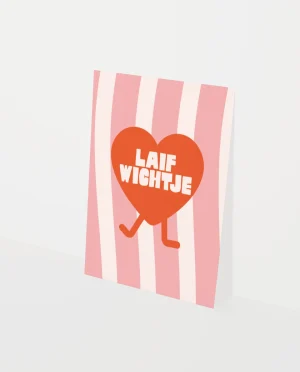 Heyday - Geboortekaart - Gronings - Laif wichtje