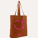 Heyday - Tas - Sandstone - Smiley - Nude - Pink - Shopper - Tote bag