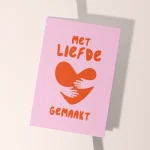 Heyday - Wenskaart - Zwanger - Zwangerschapskaart - Met liefde gemaakt