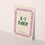 Heyday - Wenskaart - Kt knkr - Ik denk aan je - Sterktekaart