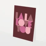 Heyday - Wenskaart - Valentijnskaart - Liefdeskaart - La la love you