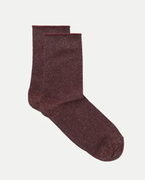 Heyday - Sokken - MP Denmark - Lucinda glitter socks - Bordeaux