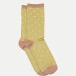 Heyday - Sokken - MP Denmark - Donna glitter socks - celery green - polka dots - stippen