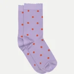 Heyday - Sokken - MP Denmark - Etta socks - Wisteria - Polka dots - stippenpatroon - Paars