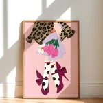 Heyday - Poster - Tulpenmeisje - Polka dots - High heels - Fashion