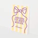 Heyday - Wenskaart - Moederdagkaart - Gekozen tot beste moeder, alweer