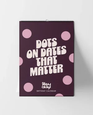 Heyday - Birthday calendar - Verjaardagskalender - Polka dot - Stippen
