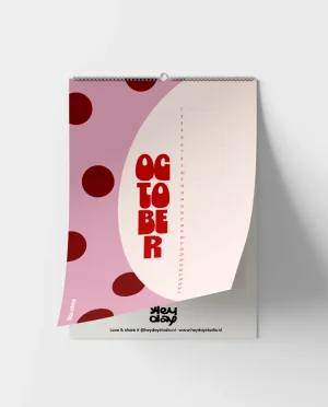 Heyday - Birthday calendar - Verjaardagskalender - Polka dot - Stippen