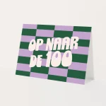Heyday - Verjaardagskaart - Op naar de 100 - Wenskaart