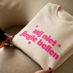 Heyday - Kersttrui - Mij niet jingle bellen - Creme kleur - Sweater