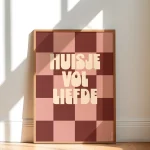 Heyday - Poster - Huisje vol liefde - Nieuwe woning poster