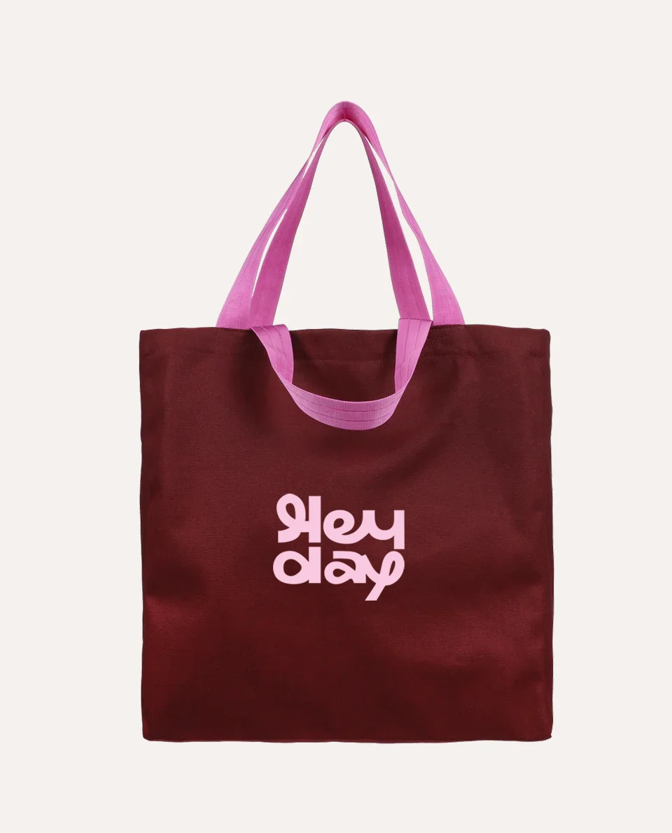 Heyday - Shopper - Tote bag - Burgundy - Pink