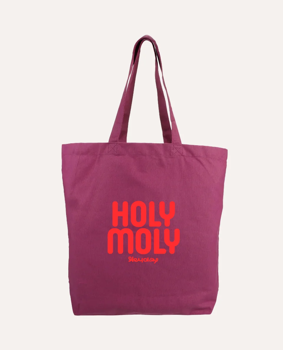 Heyday - Shopper - Tote bag - Paars - Holy moly - kersttas