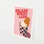 Heyday - Wenskaart - Sinterklaaskaart - Helaas speculaas