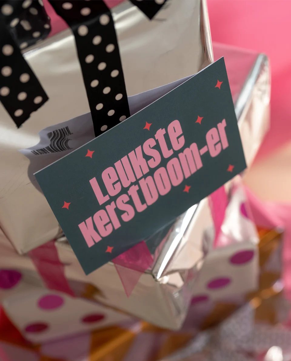 Heyday - Kerstkaart - Wenskaart - Leukste kerstboom-er