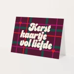 Heyday - Wenskaart - Kerstkaart - Kerstkaartje vol liefde