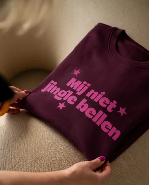 Heyday - Kersttrui - Mij niet jingle bellen - Creme kleur - Sweater